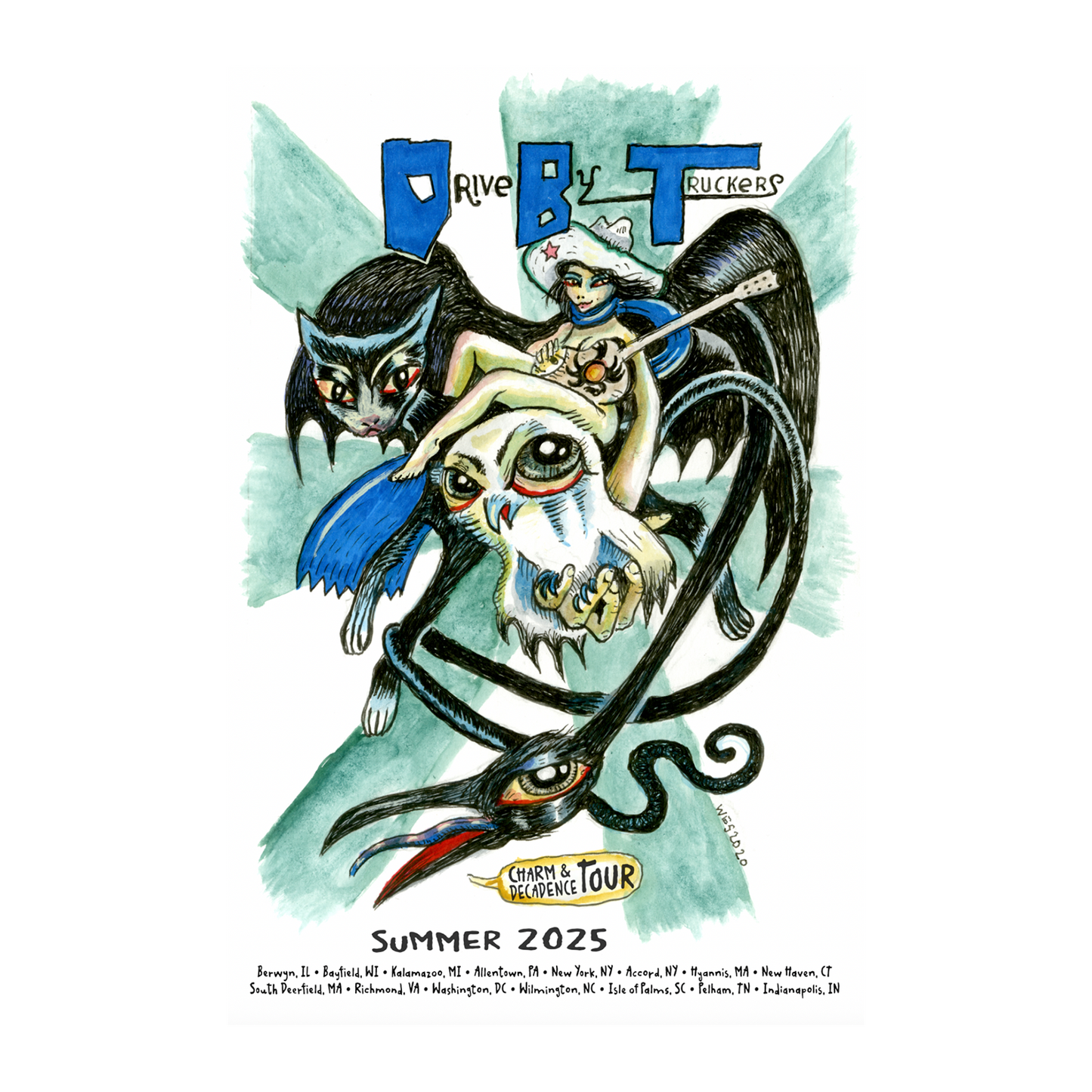 Charm & Decadence Leg 2 Tour Poster