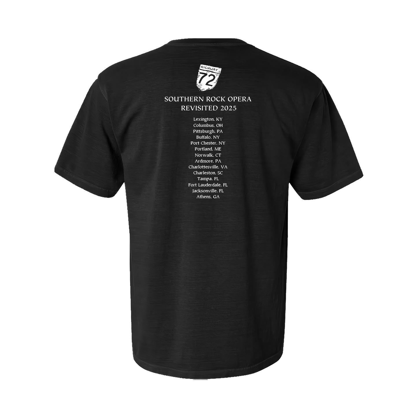 Southern Rock Opera Revisited 2025 Tour Tee